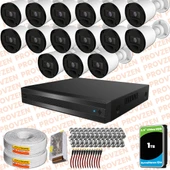 Provzen Rivo 15 Kameralı Geniş Açı Gece Görüşlü Güvenlik Kamerası thumbnail 1