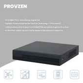 Provzen Dahua 1 Kameralı Full HD 40 Metre Gece Görüşlü Güvenlik Kamerası - 3