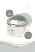 Babyjem Önden Açılır Banyo ve Mama Oturağı ve Minderi - 2 ' Li Set Soft Yeşil - 8