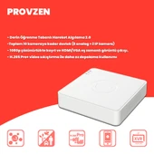 Provzen Hikvision 8 Kamera Hibrit ColorVu Full HD Güvenlik Kamera Olay Anında bildirim - 3