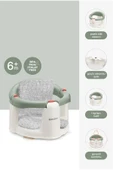 Babyjem Önden Açılır Banyo ve Mama Oturağı ve Minderi - 2 ' Li Set Soft Yeşil - 1
