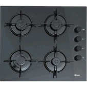 UKINOX SİYAH CAM ANKASTRE SET ( Carlo 60 Siyah Cam Aspratör + Dolce 60  Siyah Cam Ocak + Smart 3000 Siyah Ankastre Fırın) thumbnail 4