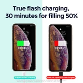 Joyroom S-M420 USB Type-C Lightning Kablosu MFI  3A 1.2m - 7