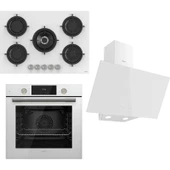 Ferre Flowart  Serisi Beyaz Set (RS036 + QMS63CB +D078 ) thumbnail 1