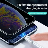Joyroom S-M420 USB Type-C Lightning Kablosu MFI  3A 1.2m - 6