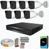 Provzen RV HiLook 7 Kameralı Full HD Geniş Açı Güvenlik Kamerası thumbnail 1