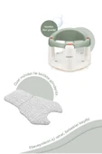 Babyjem Önden Açılır Banyo ve Mama Oturağı ve Minderi - 2 ' Li Set Soft Yeşil - 3