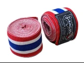 DragonDo 83818 Thailand Bayraklı 3,5 Metre Elastik Bandaj Boks Bandajı Muay Thai Bandajı Kick Boks Bandajı - 2