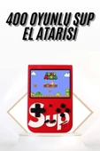Çocuklara Özel Taşınabilir Sup El Atarisi 400 Oyunlu Nostaljik Oyun Konsolu thumbnail 1