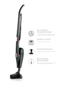 Gökhan Elektronik Newma 800w Kablolu Toz Torbasız Kullanım Dikey Süpürge - Siyah + 3 Yıl Garanti - 1