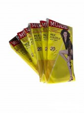 Müjde İnce Külotlu Çorap 500/3-Siyah 6 Adet thumbnail 1