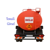 ADR Metal BOŞ- DOLU Uyarı Levhası 40x30 cm Reflektörlü Parlayan Katlanır Uyarı Levha 1 Adet thumbnail 4
