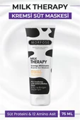 Morfose Kremsi Süt Saç Maskesi Milk Therapy 75 ml - 1