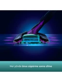 Philips Speedpro Max Aqua Plus Kablosuz Dikey Süpürge, Aqua Başlık, Led Başlık,  XC8349/01 thumbnail 3