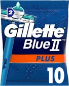 Gillette Blue2 Plus Kullan At Erkek Tıraş Bıçağı 10'lu - Diş Beyazlatıcı Köpük Hediye thumbnail 1