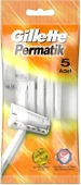 Gillette Permatik Kullan At Erkek Tıraş Bıçağı 5 Adet - Diş Beyazlatıcı Köpük Hediye thumbnail 1