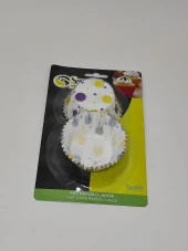Kek Kapsülü Büyük Kağıt Kek Kapsülü Mini Tart Kek Kapsülü Muffin Ekler Kalıbı Yıldız - 1