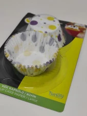 Kek Kapsülü Büyük Kağıt Kek Kapsülü Mini Tart Kek Kapsülü Muffin Ekler Kalıbı Yıldız - 2