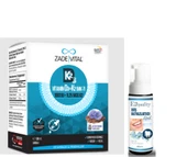 Zade Vital Vitamin D3K2 ve Keten Tohumu İçeren Damla 20 ml - Diş Beyazlatıcı Köpük Hediye - 1