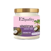 E2'quality Saf Hindistan Cevizi Yağı Soğuk Sıkım 210 ML - 1