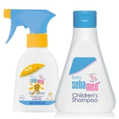 Sebamed Çocuk Yaz Seti - Sebamed Baby Sun Sprey 50Spf 200ml - Sebamed Baby Şampuan 150 ml - 1