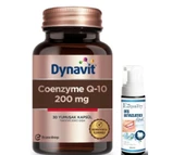 Eczacıbaşı Dynavit Coenzyme Q-10 200 Takviye Edici Gıda 30 Yumuşak Kapsül- Diş Beyazlatıcı Köpük Hediye - 1