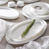 Schafer Superfine Bone Lumiere Yemek Takımı 56 Parça-Platin thumbnail 2