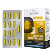 Zade Vital Vitamin D3 30 Yumuşak Kapsül - 1