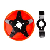 Greentech 5 Kollu Çelik Plastik Korumalı Motorlu Tırpan Fide Ağaç Dip Temizleme Başlığı thumbnail 1