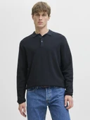 Jack Jones George Polo Yaka Erkek Kazak 12278815 - 1