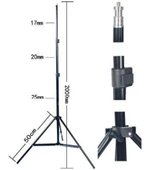 Weifeng WF 803 Işık Ayağı Light Stand 200cm (ÇANTALI) - 2