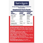 Sorvagen Smart Sitikolin, Dha Omega 3 Norveç Balık Yağı Ve B12 (30 Kapsül) thumbnail 2