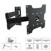 Polaxtor 32kh Lcd Tv Askı Aparatı Hareketli Çift Kollu 32-40 İnç 82-102cm - 1