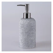 Selim Dekor Natural Banyo Seti Gümüş thumbnail 4