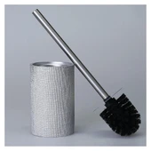 Selim Dekor Linen Banyo Setı Gümüş thumbnail 4