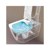 Creavit Free Rim-Off Asma Klozet + Creavit Yavaş Kapanır Kapak + Creavit Gömme Rezervuar thumbnail 4