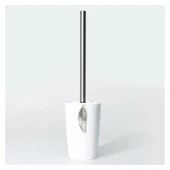 Selim Dekor Leaf Banyo Seti Beyaz-Gümüş thumbnail 4