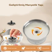 Omnex Swifo Max Süt Köpürtücü 350ml , Sıcak & Soğuk Köpük, Çikolata ve Süt Isıtıcı thumbnail 6