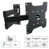 Polaxtor 42kh Lcd Tv Askı Aparatı Hareketli Çift Kollu 42-55 İnç 109-140cm - 1