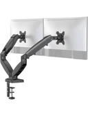 EXVEGA 15-32 inç LCD / LED İkili Monitör Tutucu Kol Amortisörlü Vesa Monitör Standı EX787 - 2