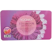 Voonka Collagen Beauty Plus 30 Saşe Çilek ve Karpuz Aromalı Kolajen Takviyesi - Diş Beyazlatıcı Köpük Hediye - 1