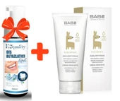 E2'quality Diş Beyazlatıcı Köpük + Babe Pediatrik Emoillent Cream 200 ML Atopik Bebek Cildi İçin Nemlendirici Krem - 1