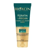 Bioxcin Keratin Argan Onarıcı Saç Bakım Kremi 250 ml Yıpranmış Ve Hasar Görmüş Saçlar - Diş Beyazlatıcı Köpük Hediye thumbnail 1