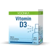 Voonka Vitamin D3 1000 IU Takviye Edici Gıda Sprey 20 ml - 1