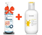 E2'quality Diş Beyazlatıcı Köpük + Babe Pediatrik Oil Soap 200 ML Atopik Çocuk Cildi İçin Duş Yağı - 1