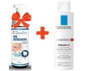 E2'quality Diş Beyazlatıcı Köpük + La Roche Posay Kerium DS Şampuan 125 ML Kepek Şampuanı - 1