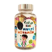 Afye Kids Güçlendirilmiş Şeker Multivitamin 50 Ayıcık - 1