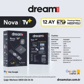 Nova 4K Google Lisanslı Android Tv Box + Dreamstar Orjinal Type-C Dvbs Tuner - 3