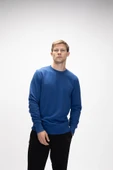 Bad  Bear Corner Crewneck Erkek Sweatshirt Mavi thumbnail 2