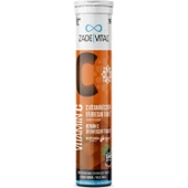 Zade Vital Vitamin C 20 Efervesan Tablet - 1